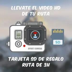 ¡Video de tu experiencia! Ruta “El Cuartico” ¡Tarjeta microSD de regalo!